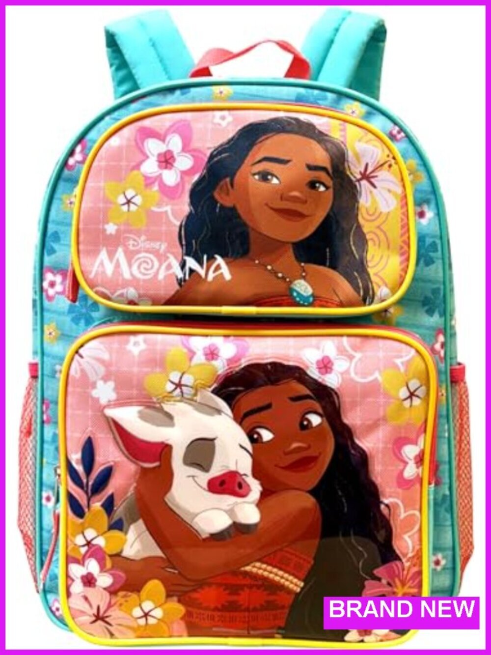16" Large School Backpack with Multiple Pockets